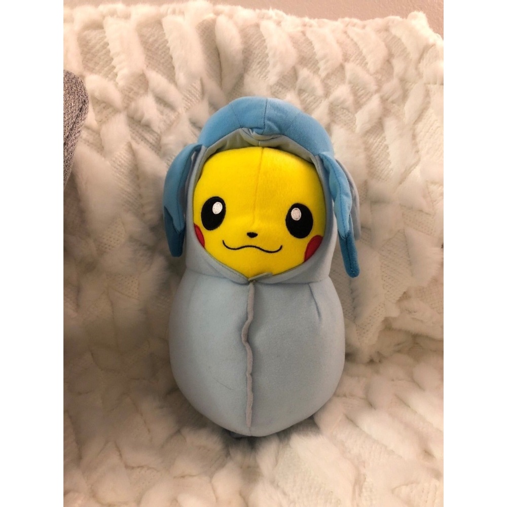 Pikachu Eevee Glaceon Evolution Sleeping Bag Plush